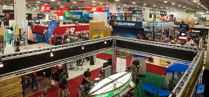 Leah Hogsten | The Salt Lake Tribune
Outdoor Retailer Summer Market trade show for outdoor industry’s manufacturers and retail buyers, August 3, 2016, at the Salt Palace Convention Center.