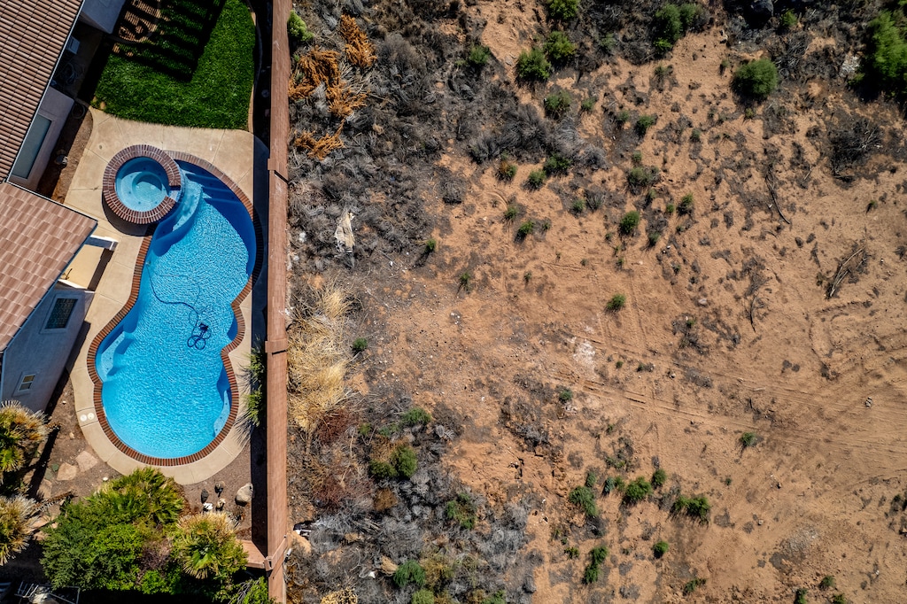 (Trent Nelson  |  The Salt Lake Tribune) A private pool in St. George on Wednesday, Sept. 17, 2025.