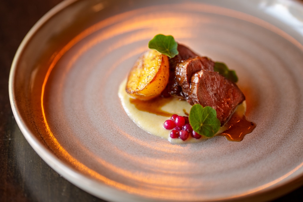 (Trent Nelson | The Salt Lake Tribune) Grand Teton Leg of Lamb at Table X in Millcreek on Wednesday, Aug. 21, 2024.