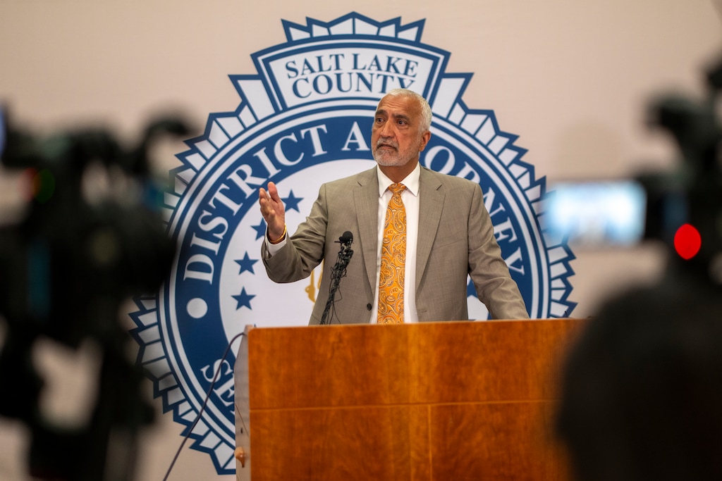 (Rick Egan | Salt Lake Tribune file photo) Salt Lake County District Attorney Sim Gill, whose office has accused a West Valley City man and his girlfriend of child torture after prosecutors say they routinely starved the man’s 5-year-old daughter.