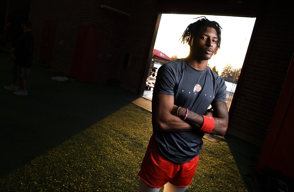 (Francisco Kjolseth | The Salt Lake Tribune) Utah football player Siaosi Mariner is trying to bounce back from two game-changing plays that went against him in the Utes' loss to Washington in the Pac-12 tile game.