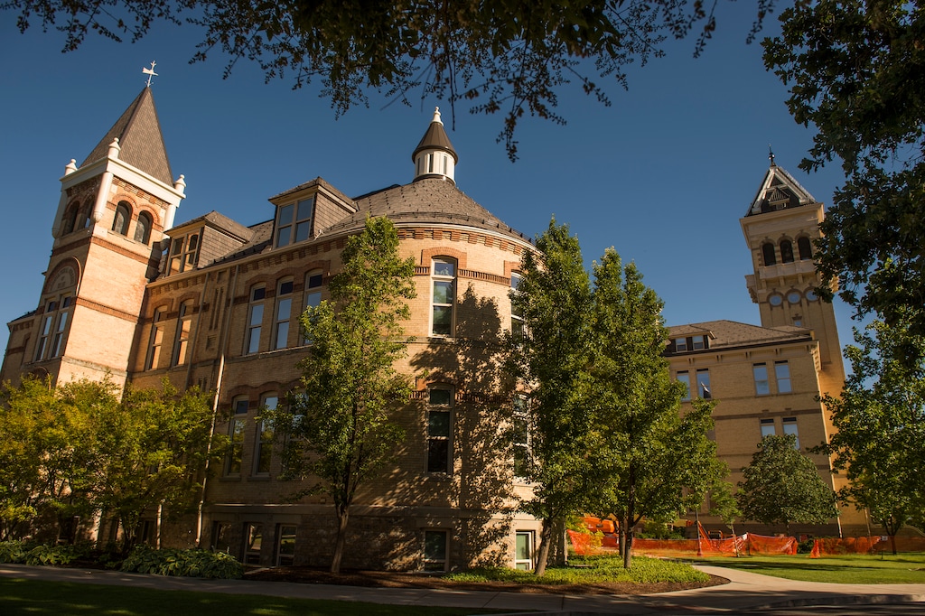 (Leah Hogsten | Tribune file photo) Utah State University Old Main Building, a key landmark in Logan, on July 22, 2016.