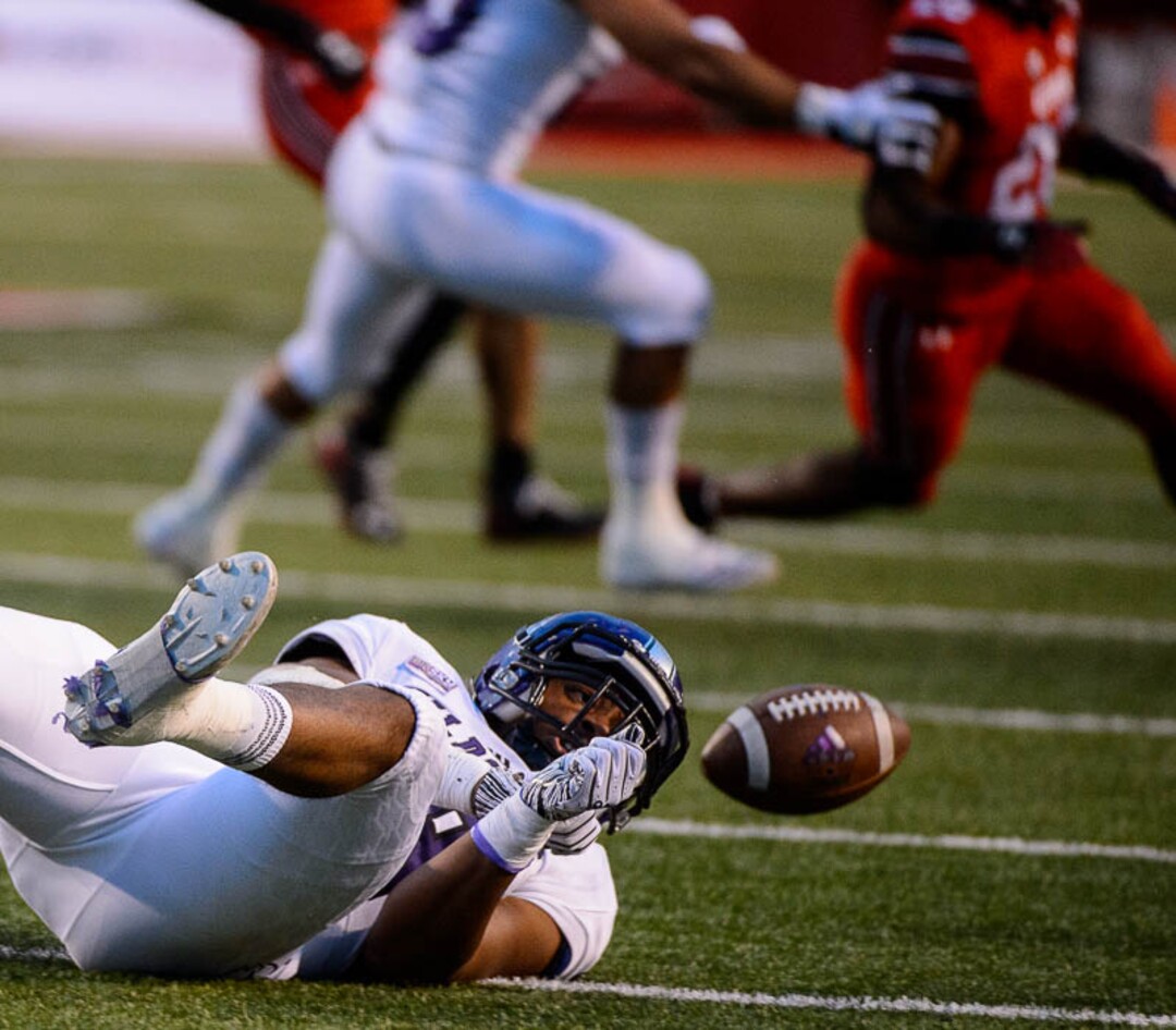 (Trent Nelson | The Salt Lake Tribune)  Weber State Wildcats tight end Justin Malone (88) as the University of Utah Utes host the Weber State Wildcats, Thursday Aug. 30, 2018 at Rice-Eccles Stadium in Salt Lake City.