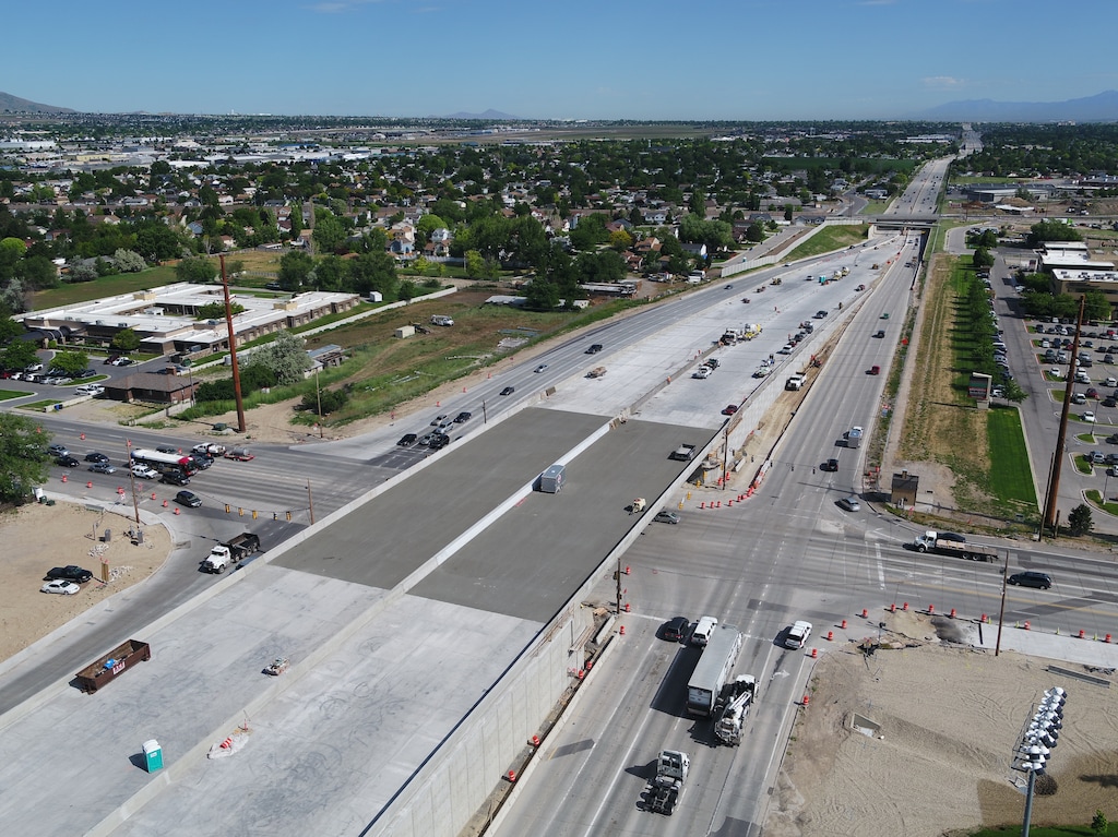 (Courtesy Photo | UDOT) Ongoing construction on Bangerter Highway is converting its intersection at 9000 South into a freeway-like interchange. But work is expected to cause heavy delays for the next 45 days. UDOT is encouraging motorists to avoid the area and use alternative routes.