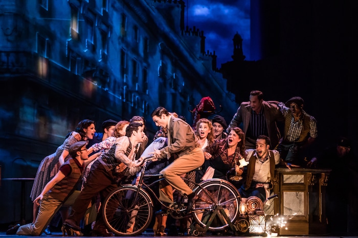 (Courtesy  Matthew Murphy)  The cast of the touring company of "An American in Paris." The award-winning musical hits Salt Lake City's Eccles Theater on Oct. 10-15.