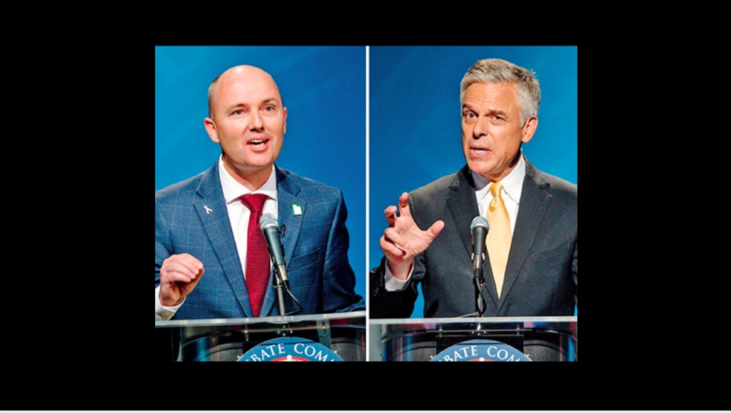 Lt. Gov. Spencer Cox and former Gov. Jon Huntsman are neck-and-neck in gubernatorial primary election balloting to determine the Utah Republican Party's nominee for the November ballot.
