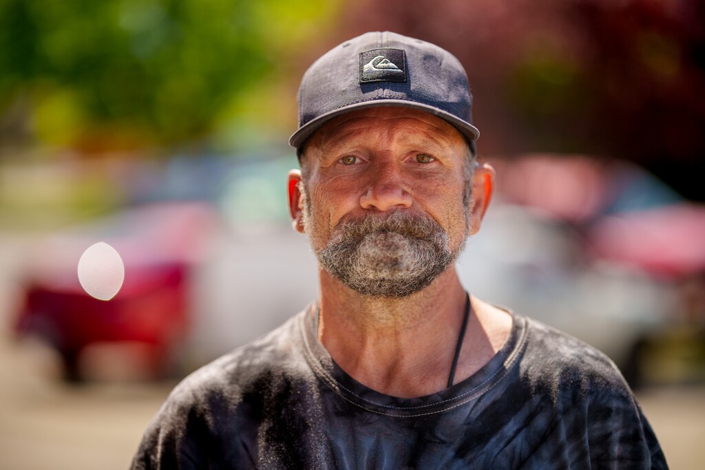 (Trent Nelson | The Salt Lake Tribune) Danny Herring, a Provo native who’s living on the streets there, said he would stay at a homeless shelter if there was one in the area — at least “for a while,” rather than constantly search for places to sleep where he won’t be found by police.