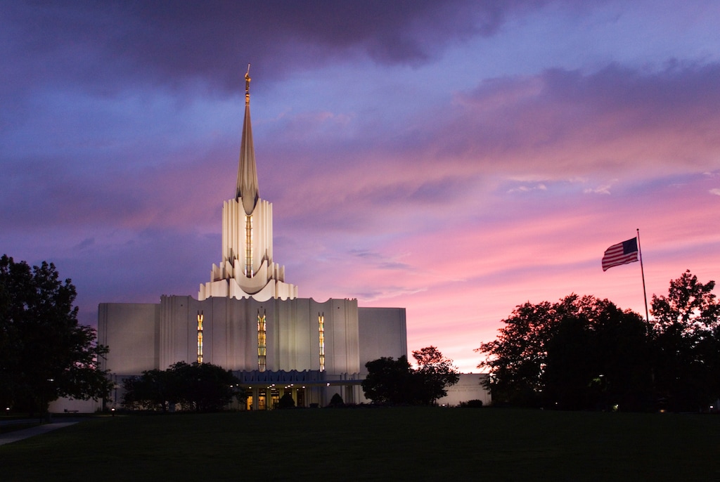 Courtesy  |  LDS NewsroomThe Jordan River LDS Temple.