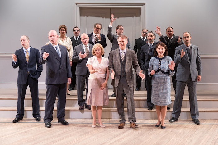 (photo courtesy Pioneer Theatre Company) The cast of Pioneer Theatre Company's production of J.T. Rogers' Tony-winning play "Oslo."  The play runs at Pioneer Memorial Theatre from Sept. 14 to 29.