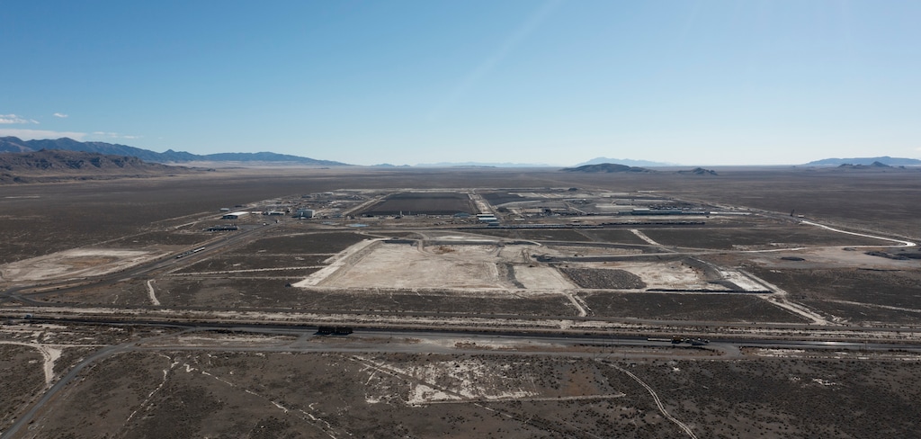 (Bethany Baker | The Salt Lake Tribune) An EnergySolutions facility near Grantsville on Thursday, Nov. 6, 2025.