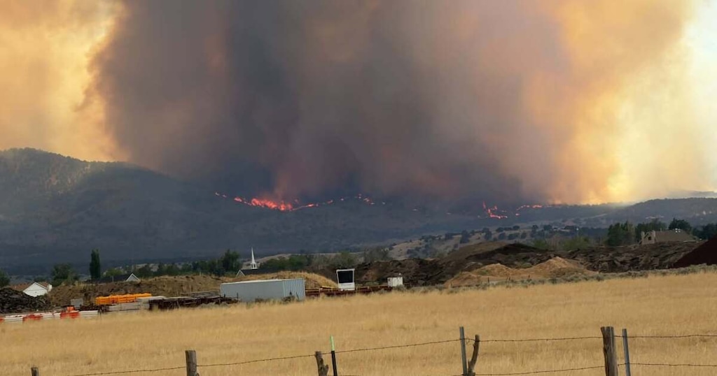 (FOX 13)  Evacuation orders have been issued for parts of Millard County as the Widemouth 2 Fire continues to grow in the area of Fishlake National Forest south of Kanosh.