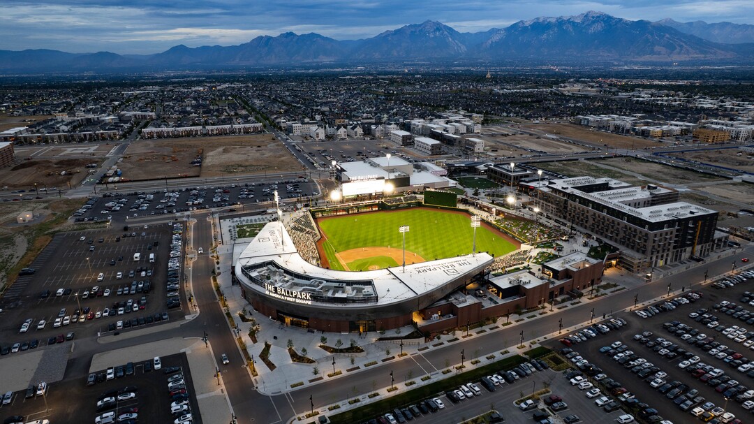 (Francisco Kjolseth | The Salt Lake Tribune) The Ballpark at American First Square in South Jordan is pictured on Wednesday, July 22, 2026.