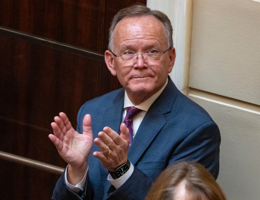 (Rick Egan | The Salt Lake Tribune) Senate President Stuart Adams at the opening of the 2023 General Session, on Tuesday, Jan. 17, 2023.