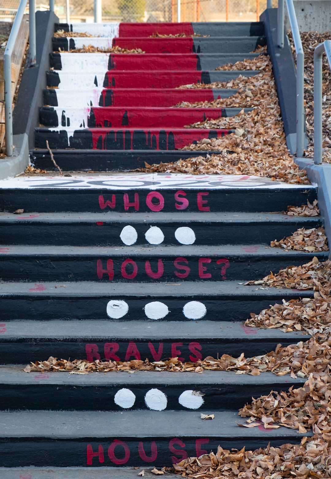 (Francisco Kjolseth  |  The Salt Lake Tribune) Sidewalks are pictured around Bountiful High on Monday, Nov. 30, 2020 after the school announced it would to retire The Braves name.