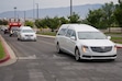 (Bethany Baker | The Salt Lake Tribune) The hearses arrive at Utah Valley University for the public memorial ceremony for Provo Fire Capt. Spencer Long, his wife Katrina, and their sons, Reid, Thayne and Gage, in Orem on Wednesday, July 29, 2026. The family died after a flash flood hit the area where they were camping and canyoneering.