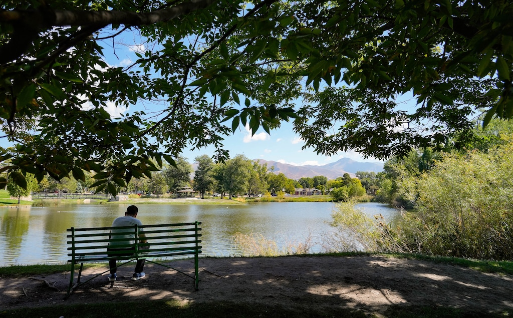(Francisco Kjolseth | The Salt Lake Tribune) Plans for Liberty Park's future could take up to 10 years to become a reality and cost more than $40 million.