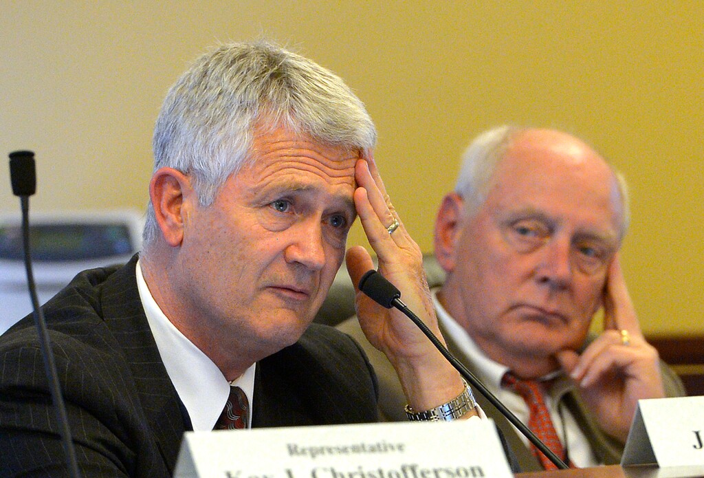 (Leah Hogsten  |  Tribune file photo)
Rep. John R. Westwood is sponsoring an earned income tax credit bill that is supported by conservative and liberal groups. Nov.19, 2014.