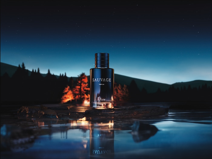 (Image courtesy Parfums Christian Dior)
An image of the product in a commercial for Christian Dior's men's fragrance Sauvage, filmed in southeast Utah.