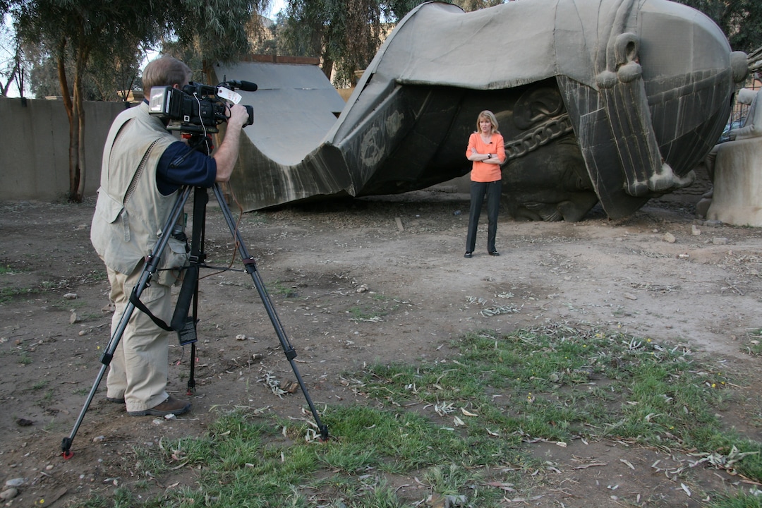 (Photo courtesy Ely Brown/ABC News) Martha Raddatz on assignment.