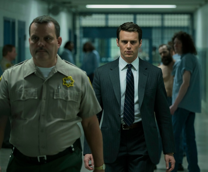 (Photo courtesy of Patrick Harbron/Netflix) Jonathan Groff as FBI agent Holden Ford in “Mindhunter.”