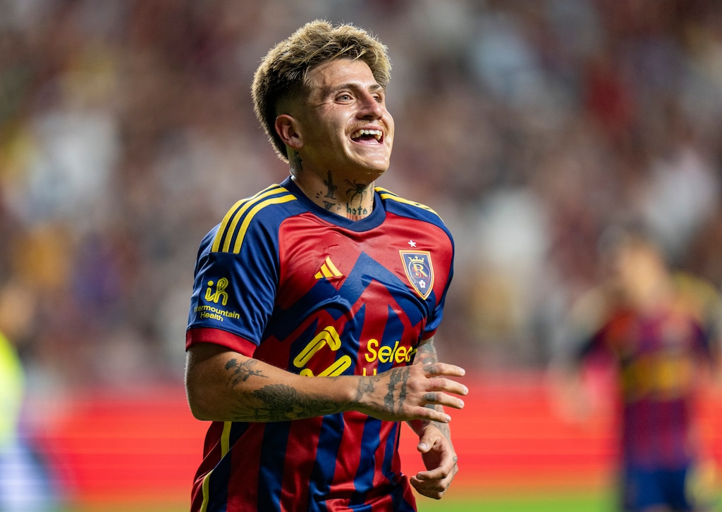 (Rick Egan | The Salt Lake Tribune)  Real Salt Lake midfielder Diego Luna, shown during a game last season, scored for Real Salt Lake in a 1-1 draw with FC Dallas on Saturday, notching his sixth goal over six games.