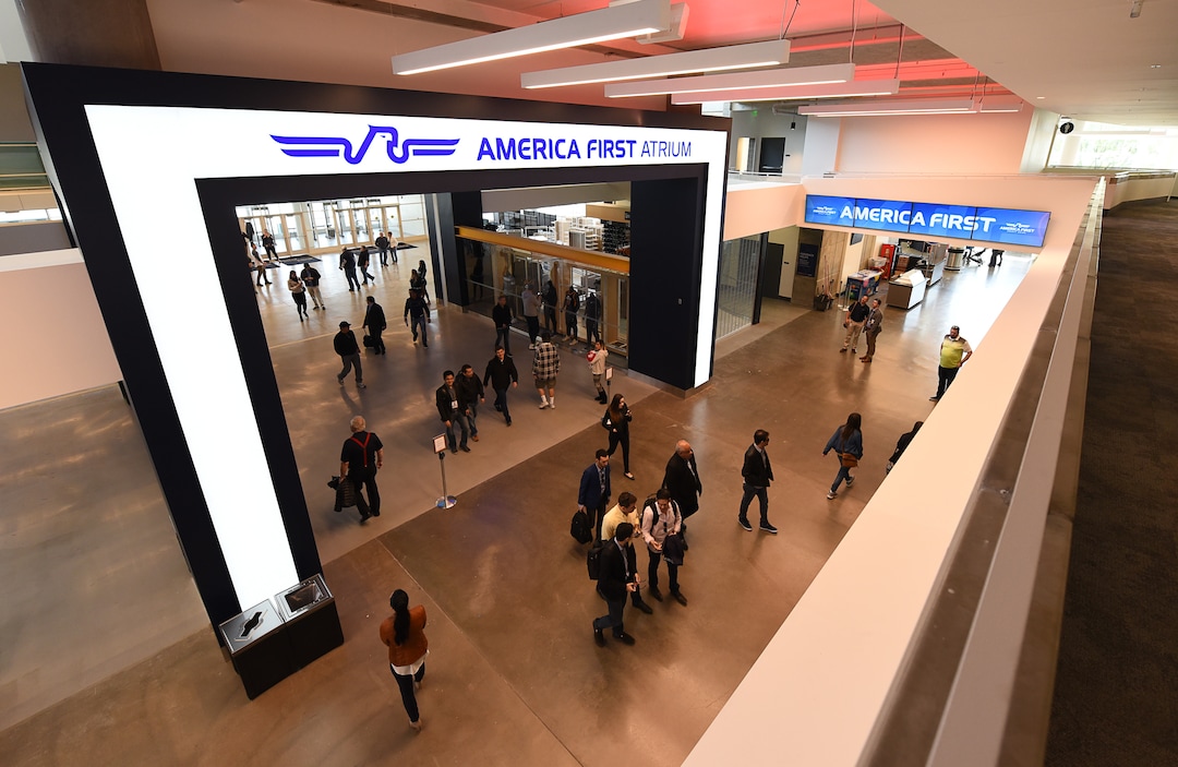 (Francisco Kjolseth  |  The Salt Lake Tribune)  The Jazz unveil renovations for the arena, starting with the J-Note statue and then offering self-guided tours of the venue on Tuesday, Sept. 26, 2017. The arena features new seats, new concourse areas, new anchor restaurants and open spaces for more social experiences at Jazz games and events.