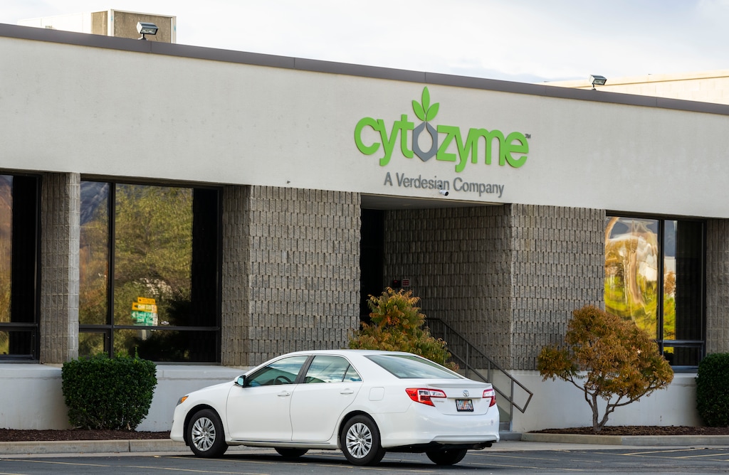 (Rick Egan | The Salt Lake Tribune) Cytozyme Laboratories 2700 S 600 W, in South Salt Lake, on Wednesday, Oct. 27, 2021. The fertilizer make has agreed to pay $2 million in fines after pleading guilty to criminal environmental charges for pouring dangerous chemicals into the sewer lines for years.