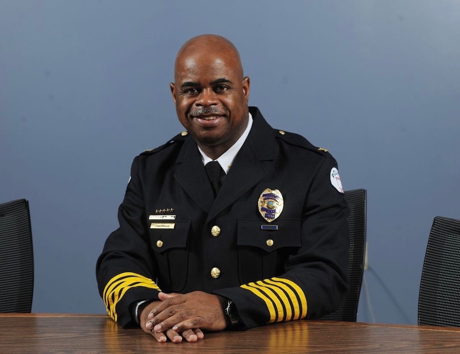 (Photo courtesy of the University of Utah) Pictured is U. Police Chief Rodney Chatman. Chatman has filed a notice of claim against the university, saying he was mistreated and used as a scapegoat.