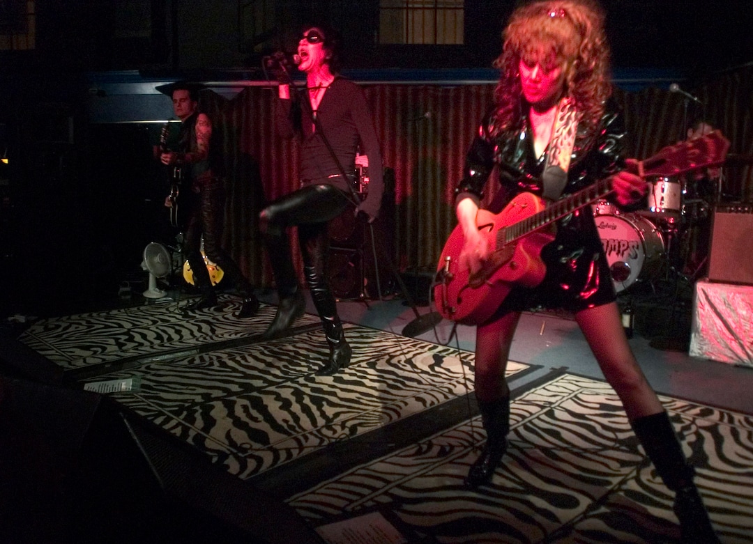 (Rick Egan  |  The Salt Lake Tribune)   The Cramps play at Club Sound in Salt Lake City Oct. 27, 2004.