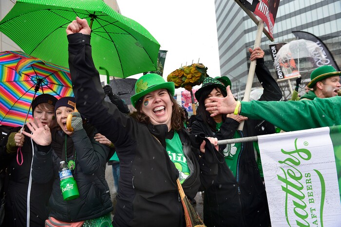 (Scott Sommerdorf | The Salt Lake Tribune) Salt Lake City celebrates Irish heritage with its 40th annual St. Patrick’s Day Parade on Saturday, March 17, 2018.