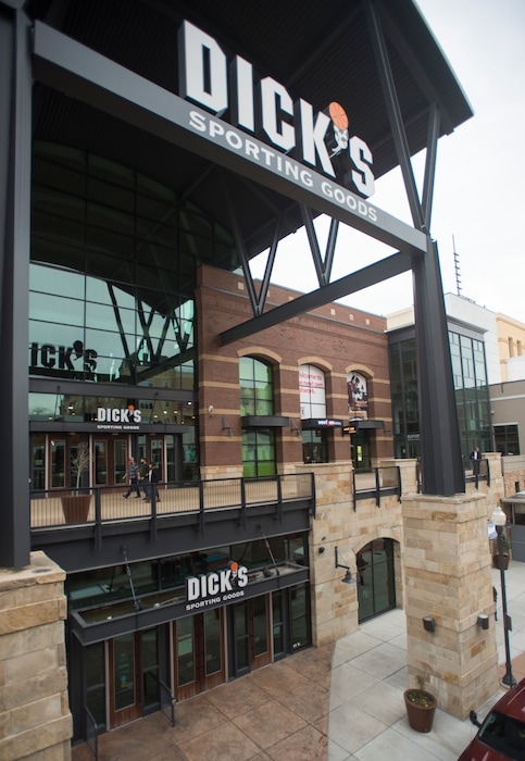 Rick Egan  |  The Salt Lake Tribune

The multi-story building that used to house Dick's Sporting Goods at The Gateway will be transformed into offices for Recursion Pharmaceuticals, a Salt Lake City company looking for cures to unusual diseases.