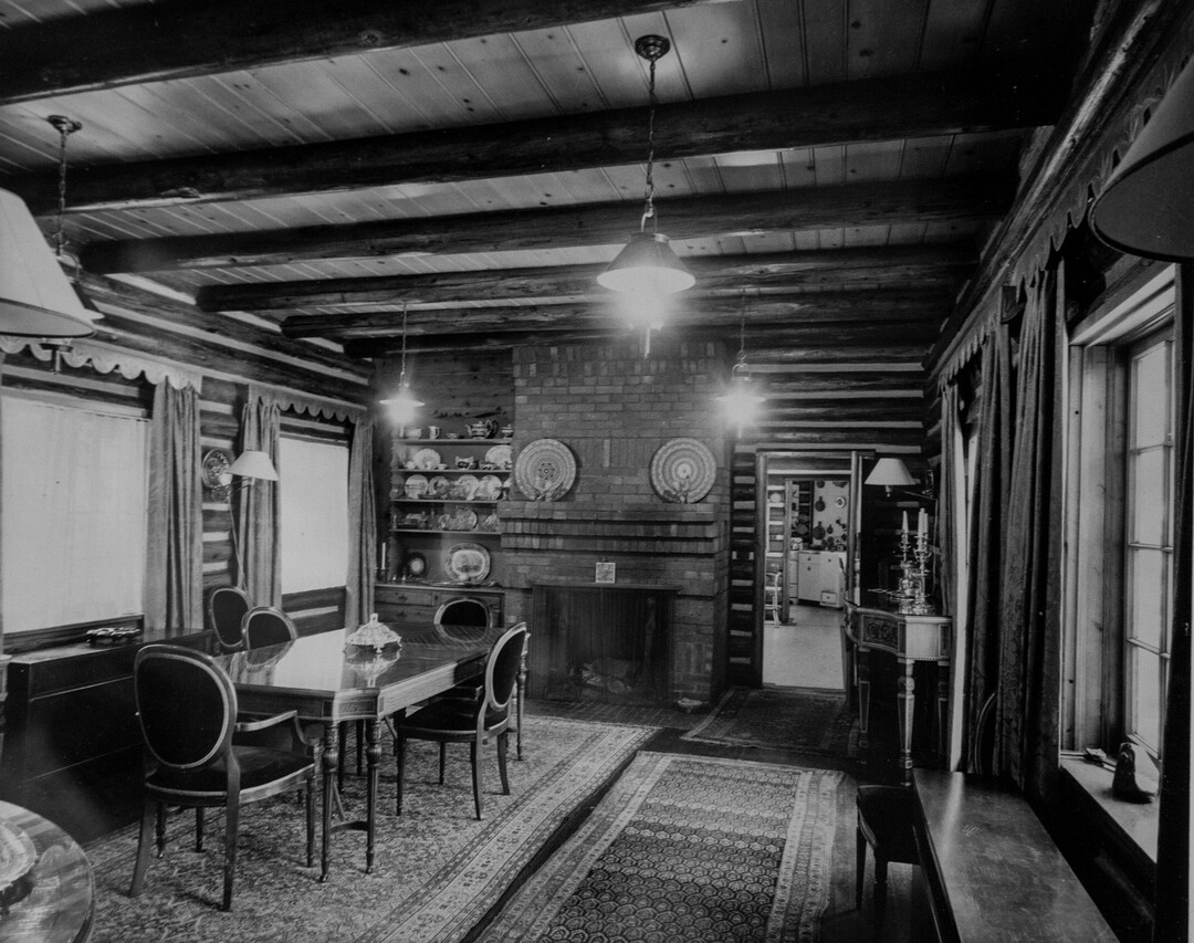 (Photo courtesy of Log Haven)    Log Haven, circa 1930-1958