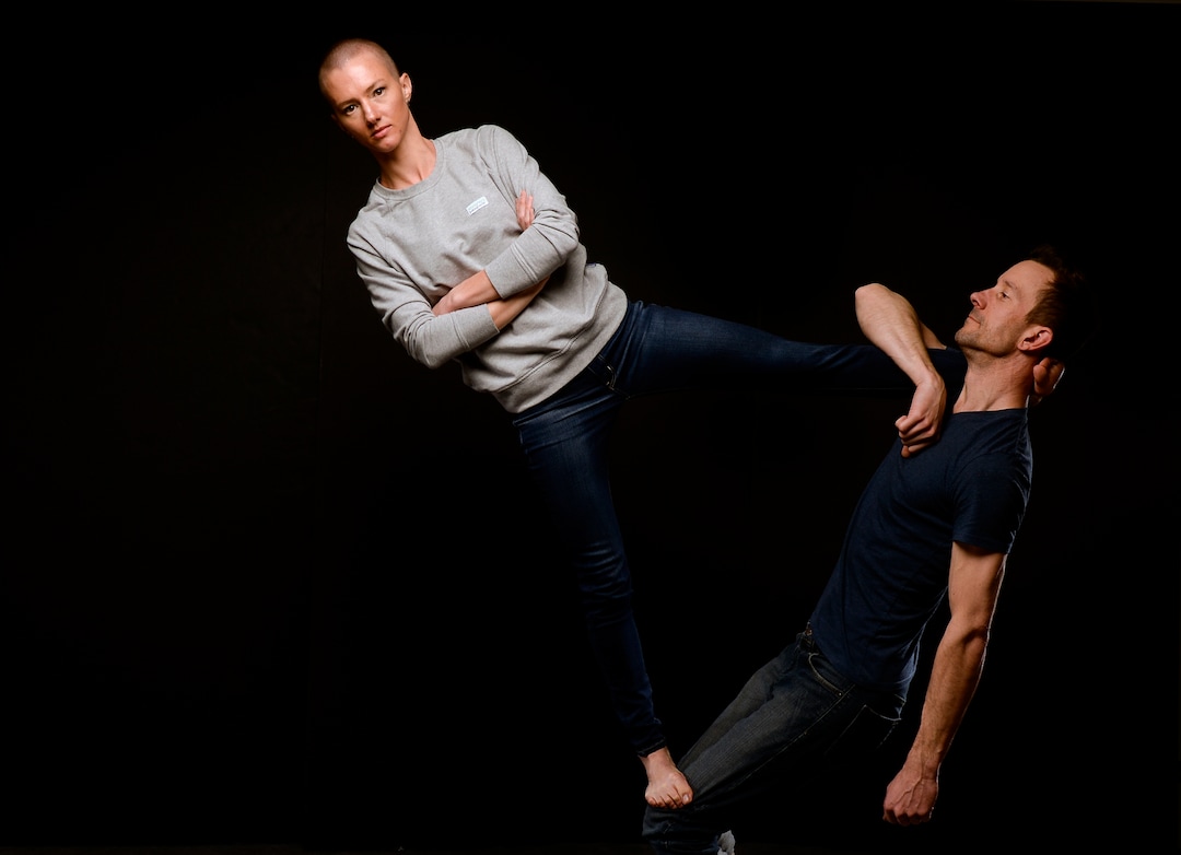 Leah Hogsten  |  The Salt Lake Tribune  "We get lost," said Ashlee Conlin of the hours she spends practicing acroyoga moves with her friends Matt Talbert, right, and Amber Moore-Barcus. Acroyoga is a blend of acrobatics and yoga movements that can be performed with a duo, trio and quad group of people. The owner of a Utah acroyoga studio has filed a defamation/ libel lawsuit against several members of the acroyoga community including Conlin, Talbert and Moore-Barcus.