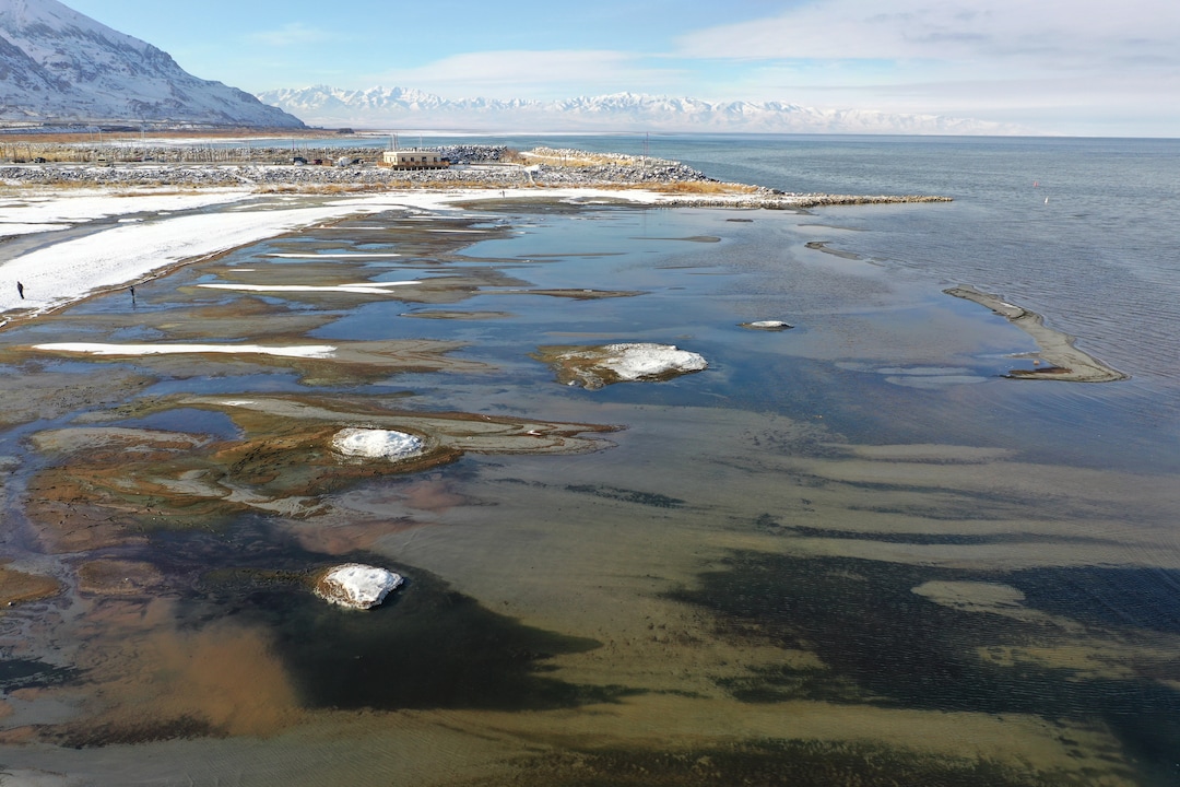 (Photo courtesy of Utah State Parks)  Great Salt Lake State Park rangers spotted these rare salt formations on the south shore of the lake in October, according to Utah State Parks officials. After investigating, staff discovered that the mounds were Glauber's salt, also known as "mirabilite." State officials say researchers are particularly interested in this formation because it may have similar features to conditions on Mars. The formations have been found in only a few places in the world, mostly in the Arctic.