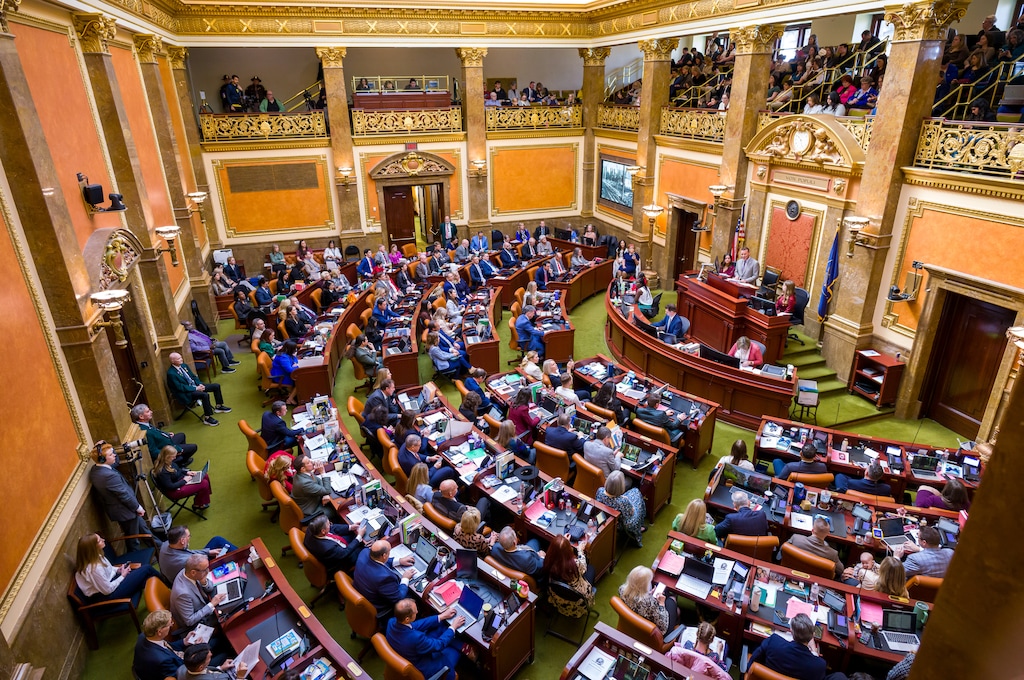 (Trent Nelson  |  The Salt Lake Tribune) The House Chamber at the Utah Capitol in Salt Lake City on Tuesday, Jan. 20, 2026.
