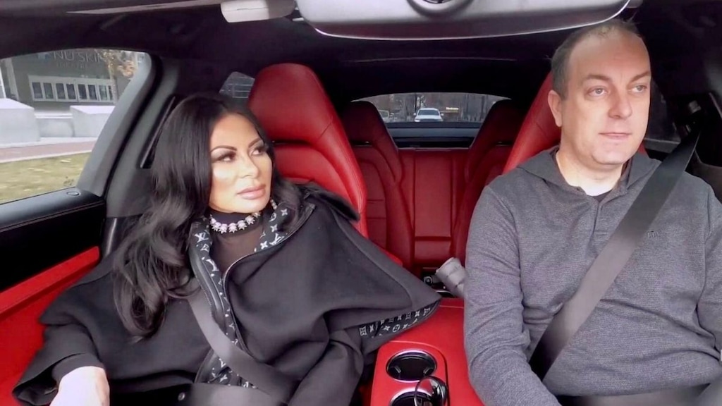 (Bravo) Jen Shah and Stuart Smith on "The Real Housewives of Salt Lake City."