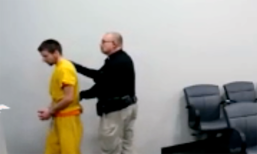 (Colorado Judicial Branch) Ivan Miller appears in Colorado 3rd District Court during an advisement hearing in Pagosa Springs, Colo., Friday, March 6, 2026.