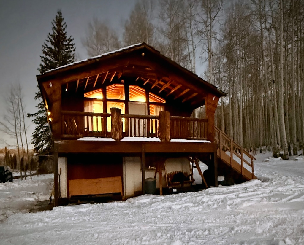 (Brent Lange) The lodge at Snowland ski area near Fairview on Dec. 11, 2025.