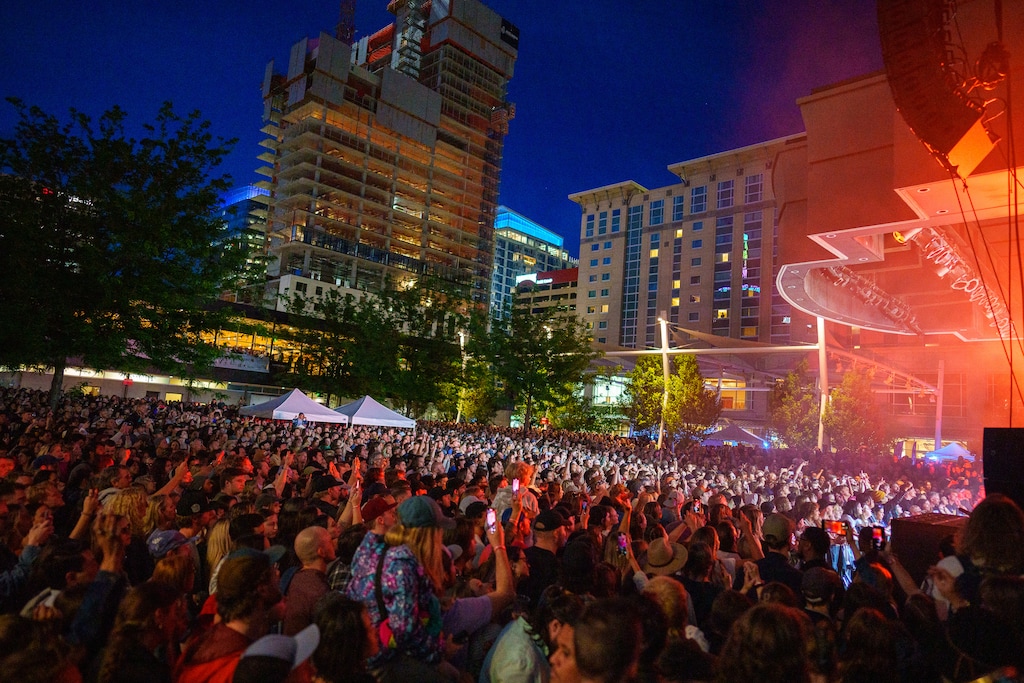 (Trent Nelson  |  The Salt Lake Tribune) Lord Huron performs at the Twilight Concert Series in Salt Lake City in 2023. The lineup for the 2026 Twilight Concert Series includes Muna and Suki Waterhouse. 