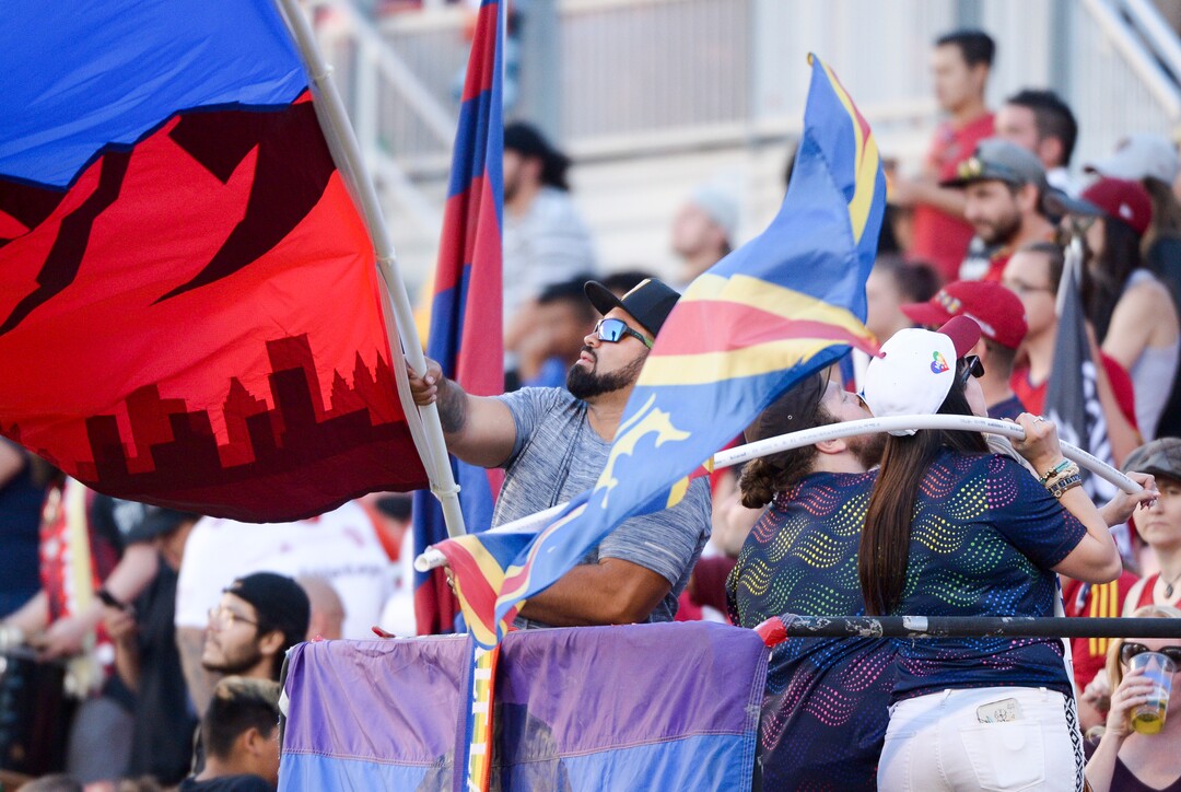 (Leah Hogsten  |  The Salt Lake Tribune)  Real Salt Lake hosts Los Angeles Football Club in the fourth round of the Lamar Hunt U.S. Open Cup, June 11, 2019 at Rio Tinto Stadium in Sandy.