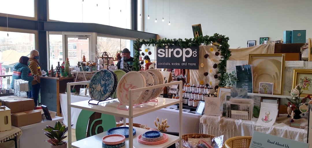 (Ander Hirschi | Special to The Tribune) Salt & Honey Market has over 150 artisans selling jewelry, home decor, artwork, fashionable masks and vintage clothing at this store, 926 E. 900 South, Salt Lake City, and its location in Fashion Place Mall,  6191 S. State Street, Murray.