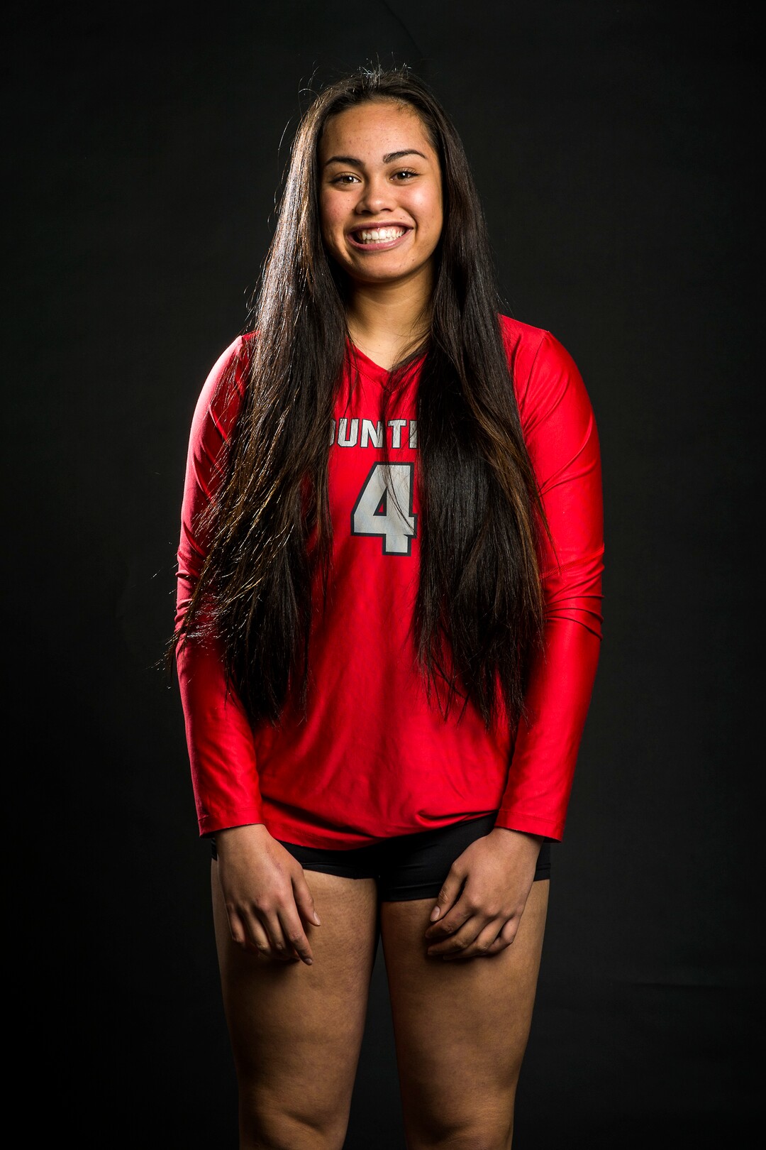 (Chris Detrick  |  The Salt Lake Tribune)  Bountiful's Brook Pe'a poses for a portrait Wednesday, December 13, 2017.  