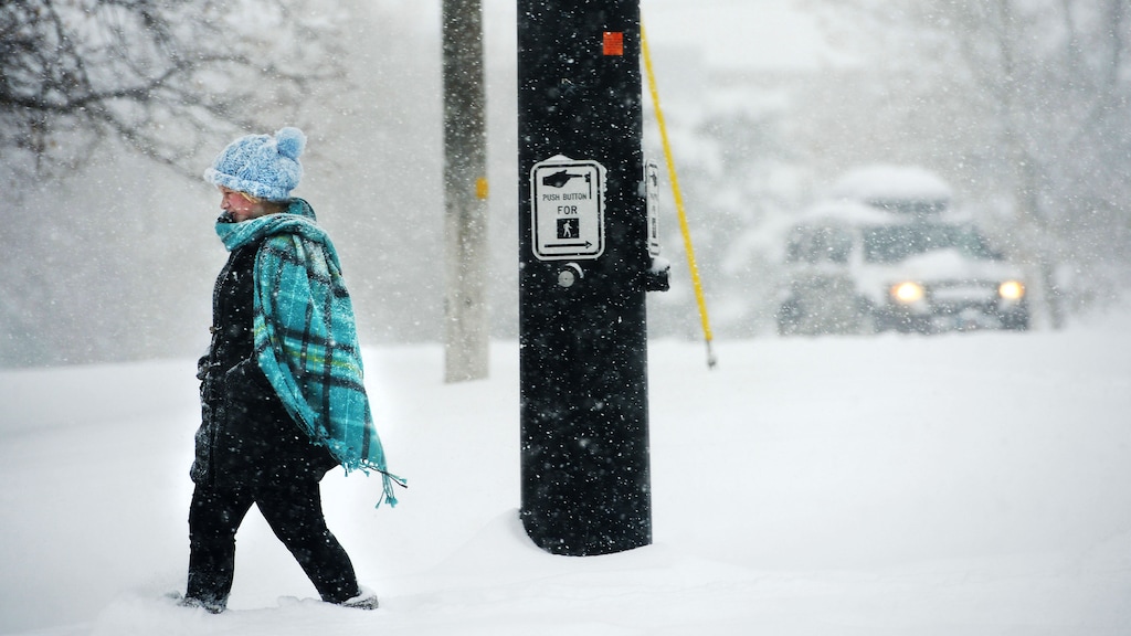 Steve Griffin / The Salt Lake Tribune
Salt Lake City woke to a blanket of fresh show on Christmas Day Sunday December 25, 2016. There's no big storm in the forecast this year, just the chance of some snow flurries.
