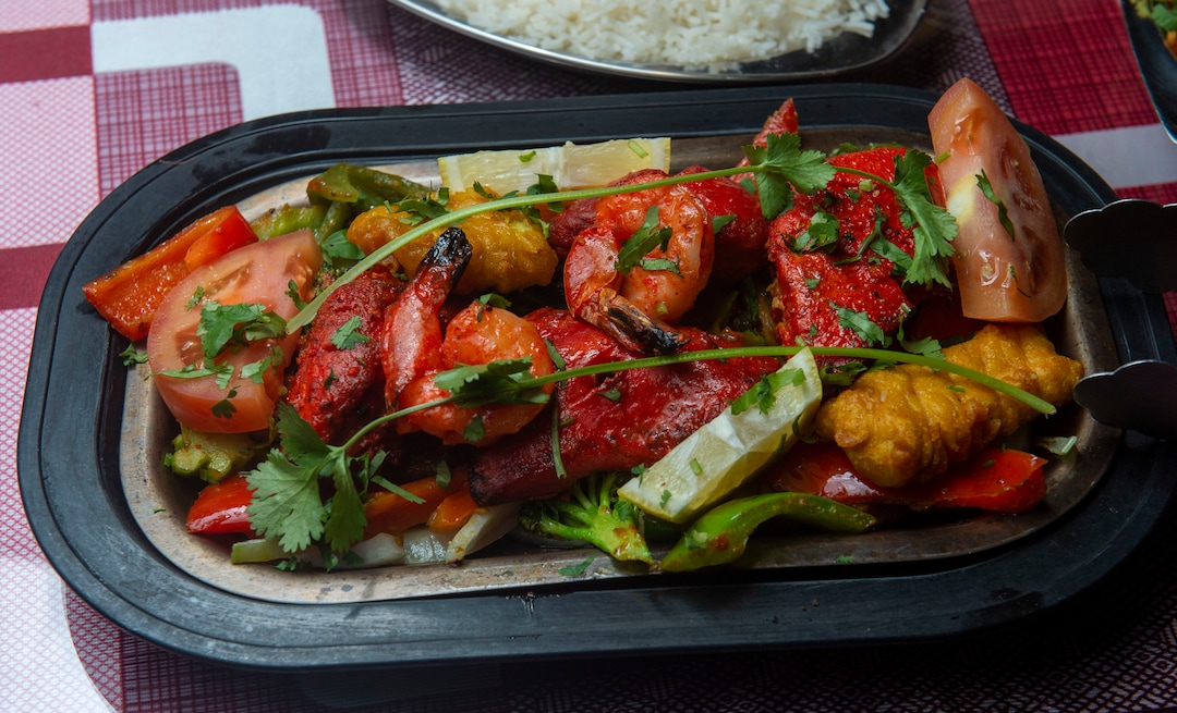 (Rick Egan  |  The Salt Lake Tribune)    The Mix Special Grill at Gurkhas, a new Indian and Nepali restaurant in Millcreek. Wednesday, Feb. 20, 2019.
