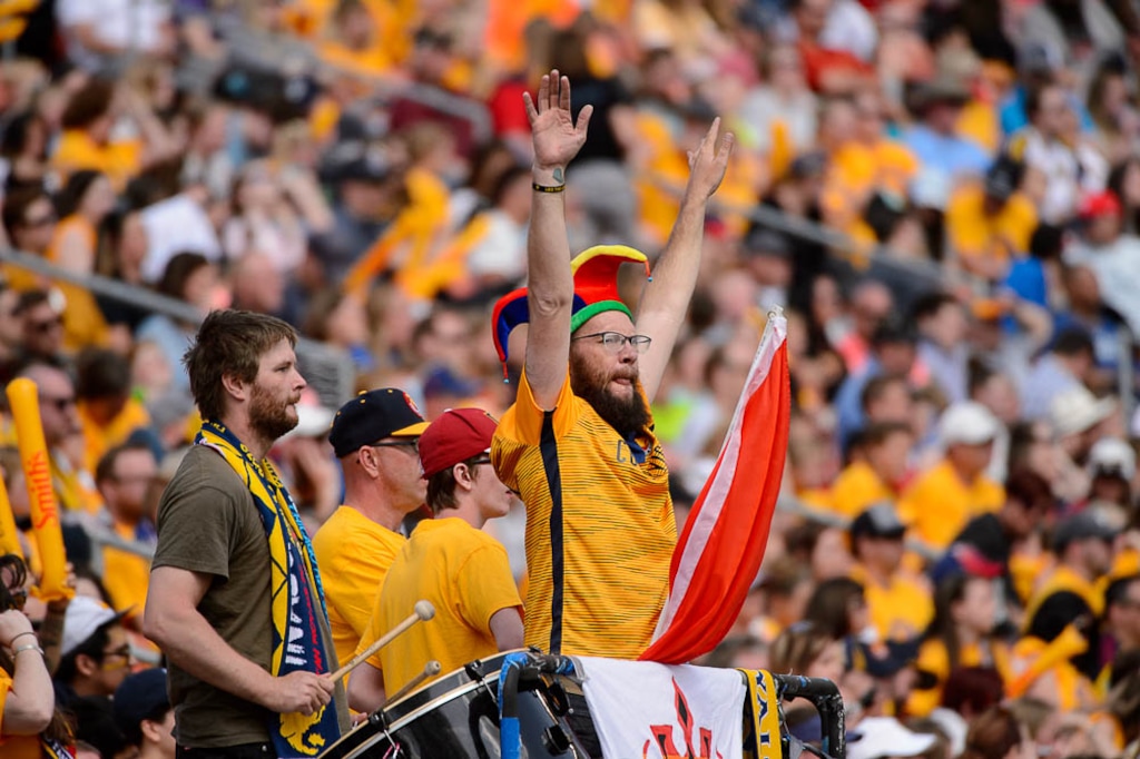 (Trent Nelson | The Salt Lake Tribune)  
Utah Royals FC hosts the Chicago Red Stars, at Rio Tinto Stadium in Sandy, Saturday, April 14, 2018.