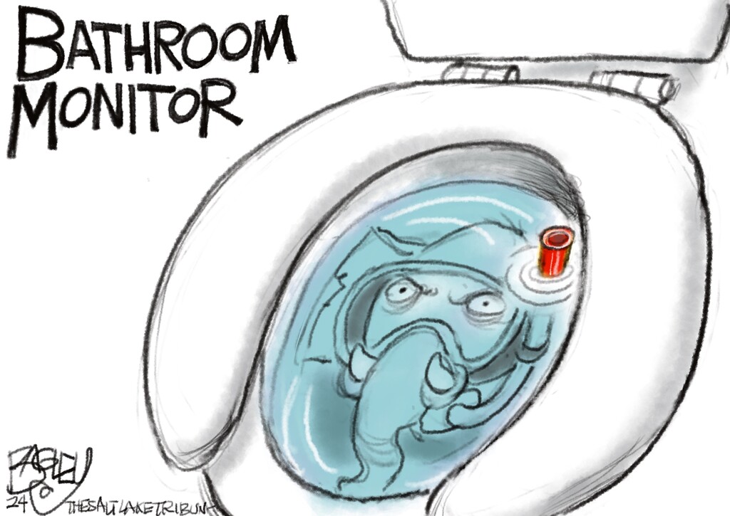 Bathroom Monitor | Pat Bagley