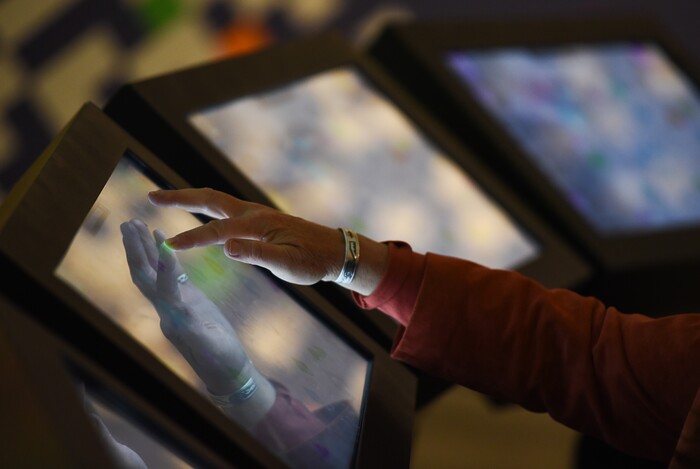 (Francisco Kjolseth  |  The Salt Lake Tribune)  The Natural History Museum of Utah at the Rio Tinto Center is officially introducing a new multiplayer game called Utah Climate Challenge, to help visitors consider issues of sustainability, biodiversity, population growth and urban sprawl. Located in the Utah Futures Gallery, the game is designed by Preloaded, a London-based company that specializes in designing games with a purpose to tackle complicated issues for a general audience.