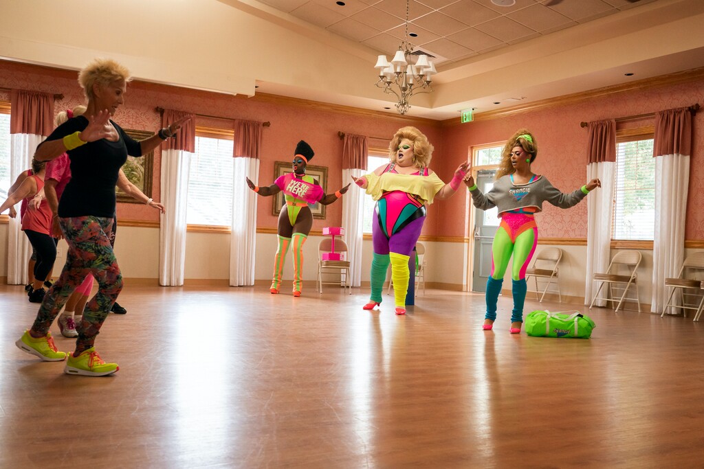 (Greg Endries | HBO) Bob the Drag Queen, Eureka and Shangela in Season Three of "We're Here," which includes an episode filmed in St. George.