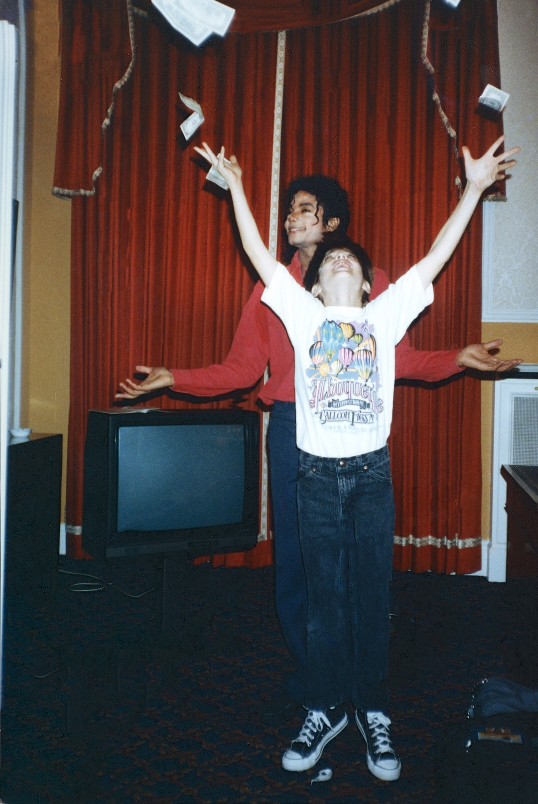 (Photo courtesy HBO) Michael Jackson and James “Jimmy” Safechuck.