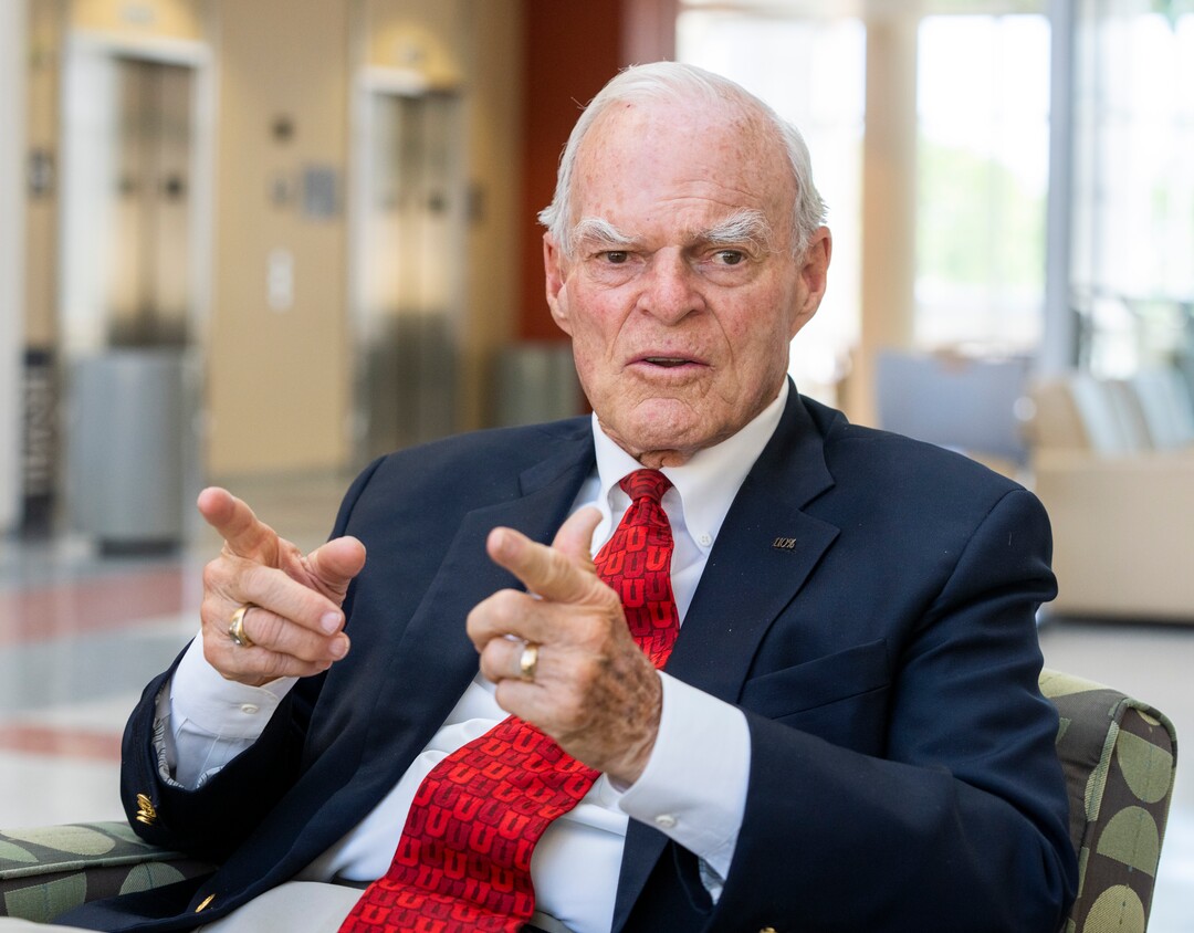 (Rick Egan | The Salt Lake Tribune) Spence Eccles talks about the Eccles family donation to the University of Utah Medical School, on Tuesday, June 8, 2021.
